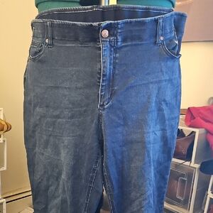 Ashley Stewart Blue Jeans Skinny Leg